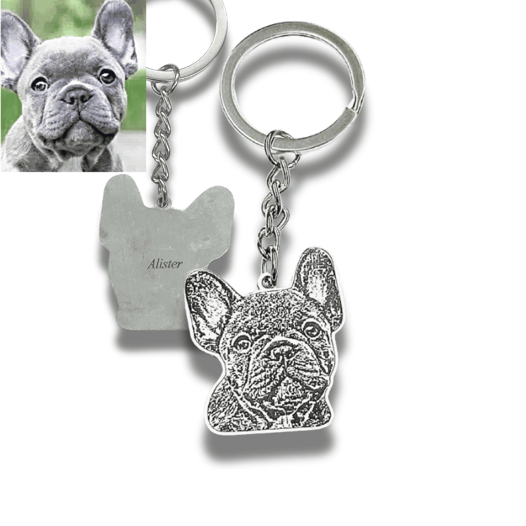 Pet Life Like Portrait Key Chain